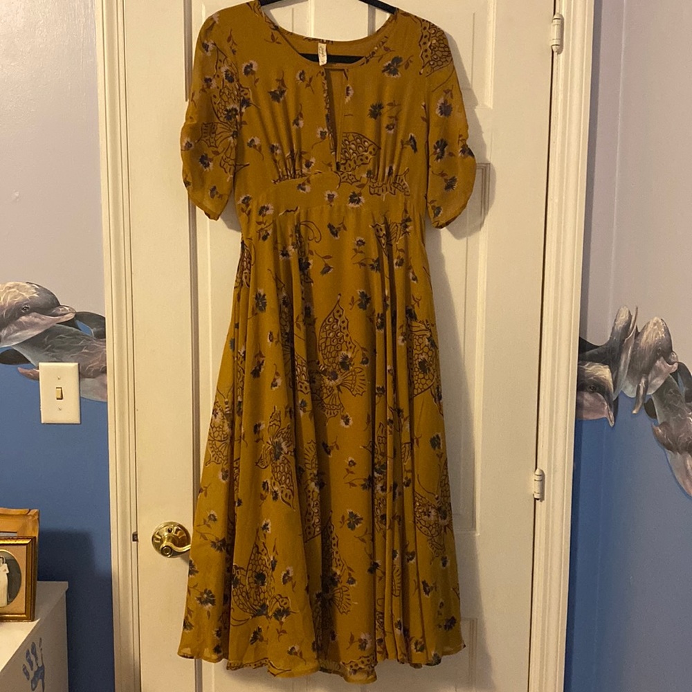Free people midi dress
